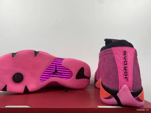 Rep Kickmax Jordan Pink Retro Shocking (W) Low 14 DH4121-600 0529